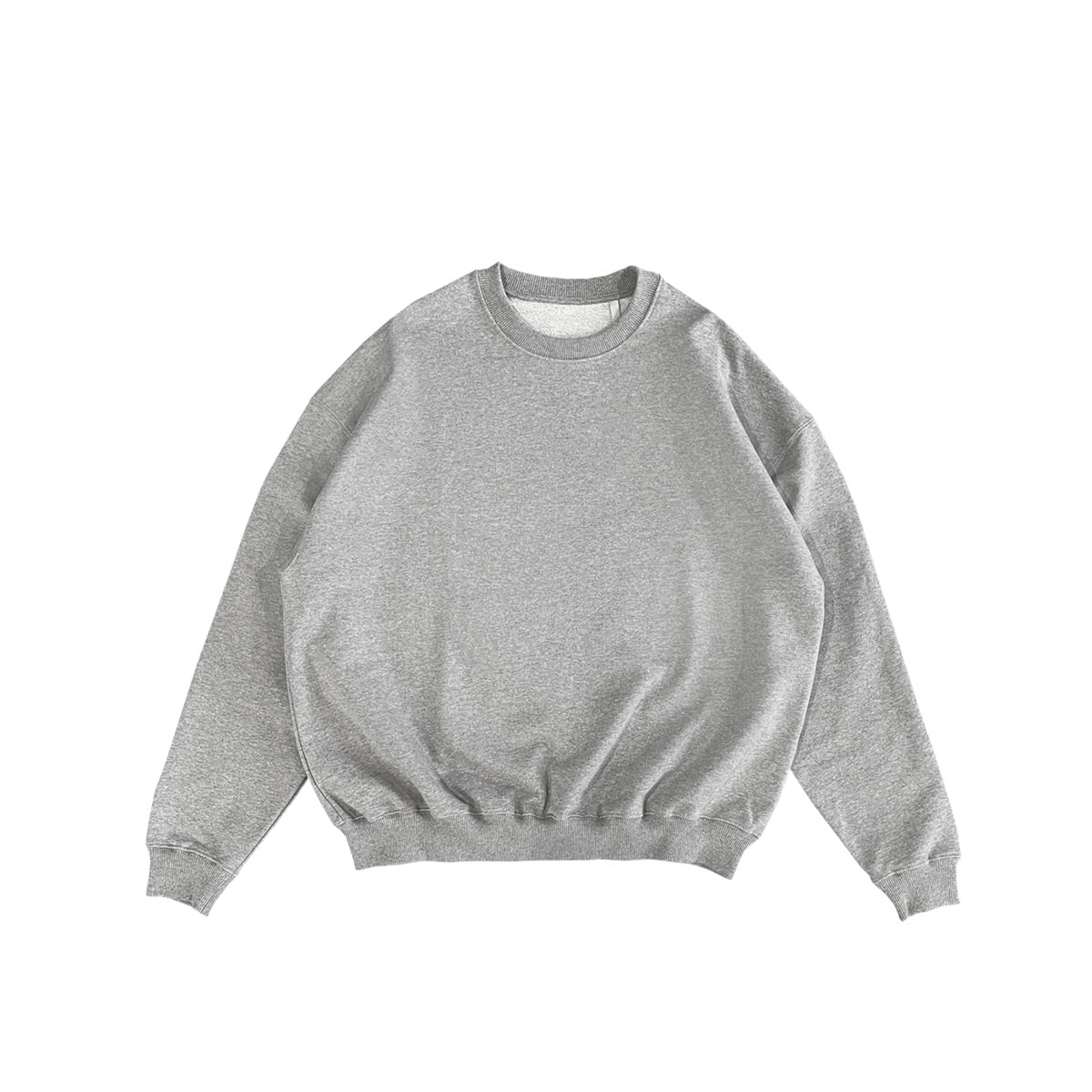 Heavyweight Box Fit Sweatshirt - Light Grey
