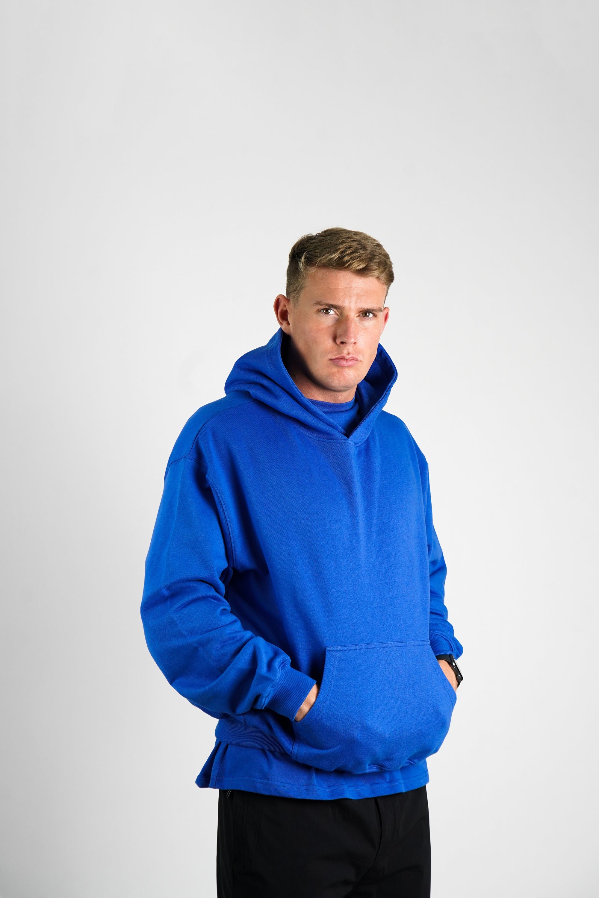 Heavyweight Hoodie - Cobalt Blue